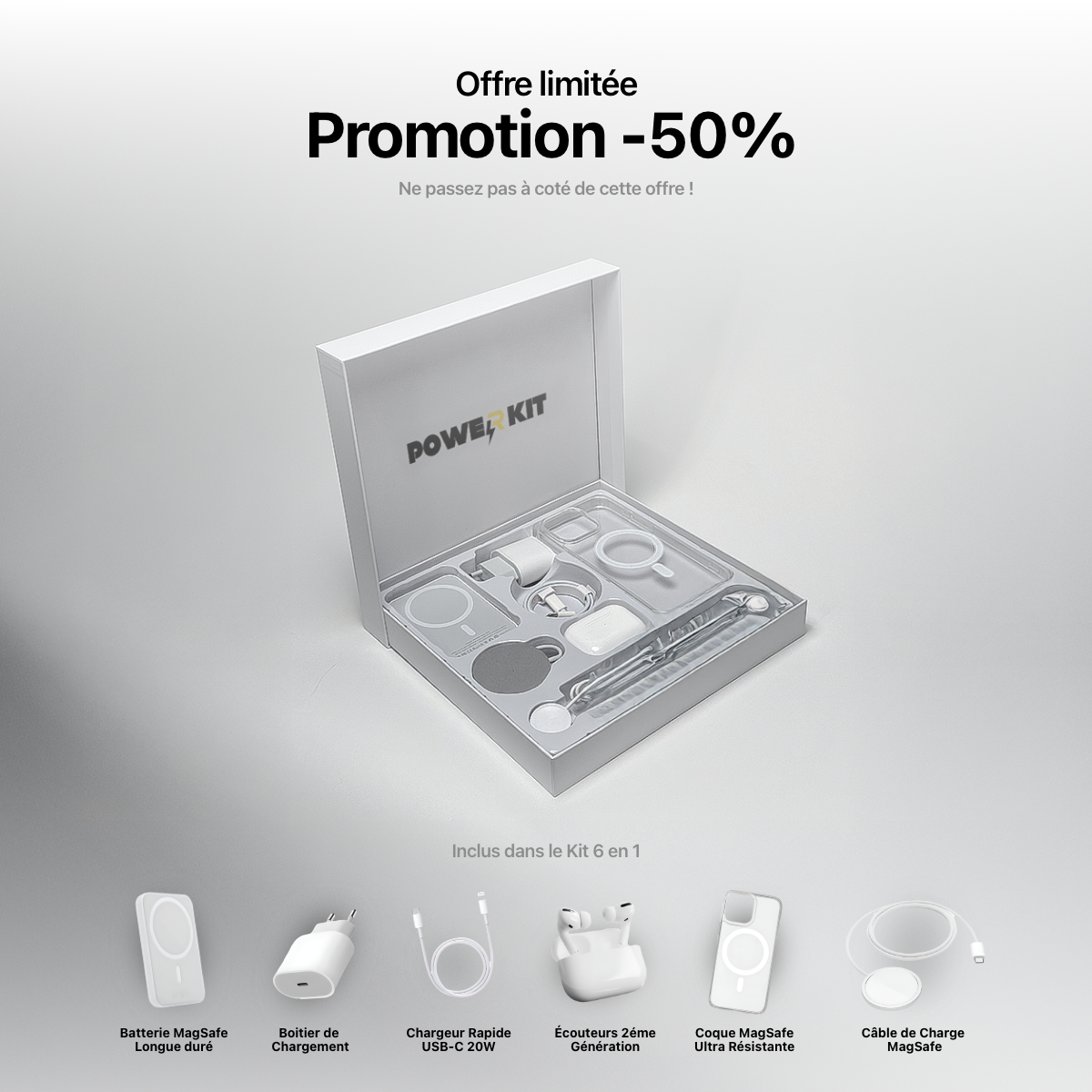 POWER KIT 6 EN 1 (SANS MONTRE)